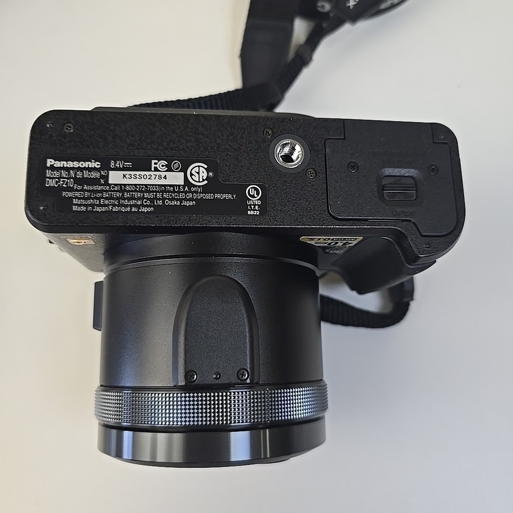 Panasonic Lumix DMC-FZ10 Camera 4.0 MP, 12x Optical Zoom Black Tested/Works - Picture 5 of 14